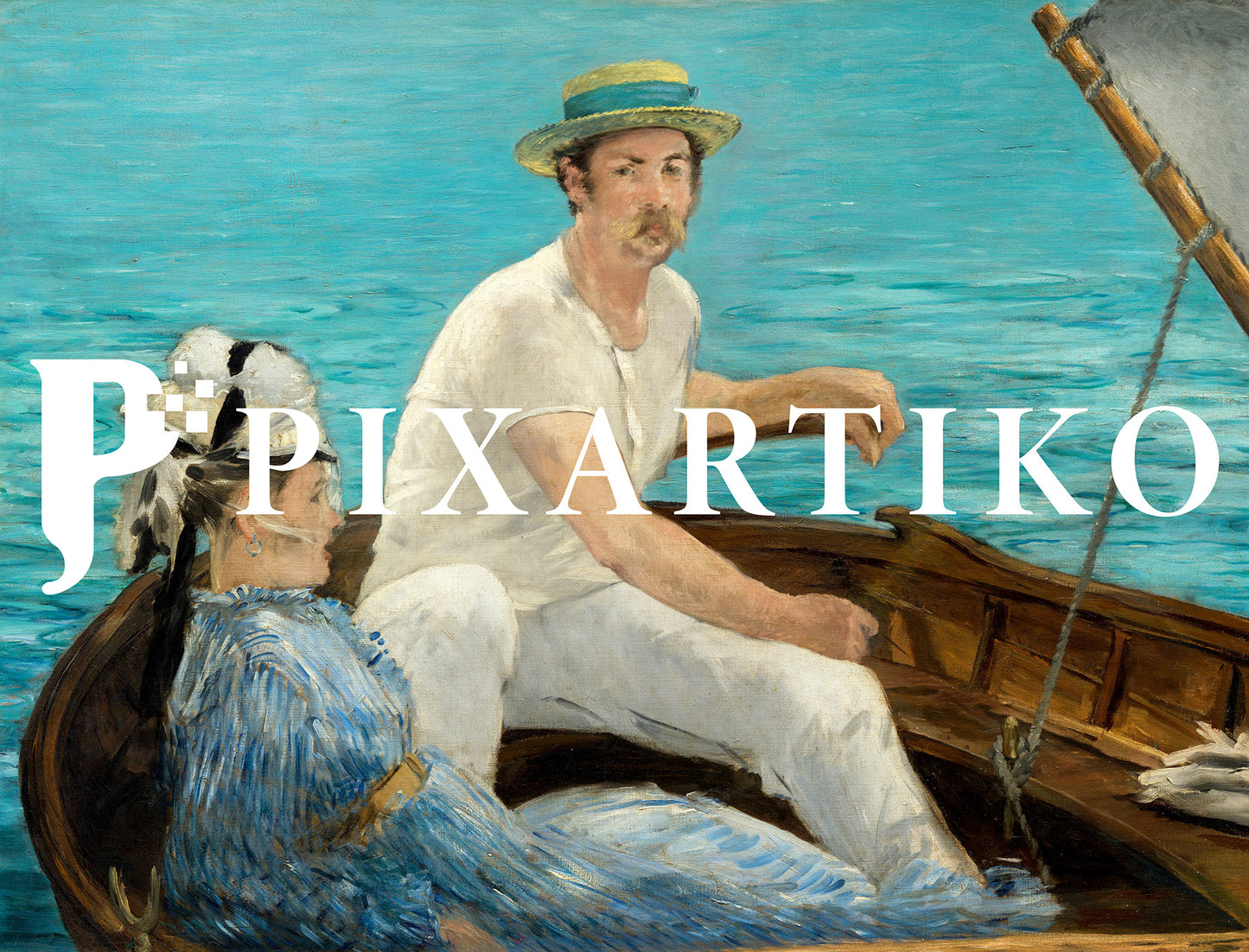 "Boating" by Édouard Manet