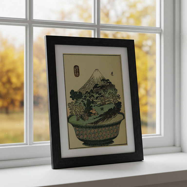 "Hara – Miniature Mt. Fuji" | Japanese Vintage Landscape