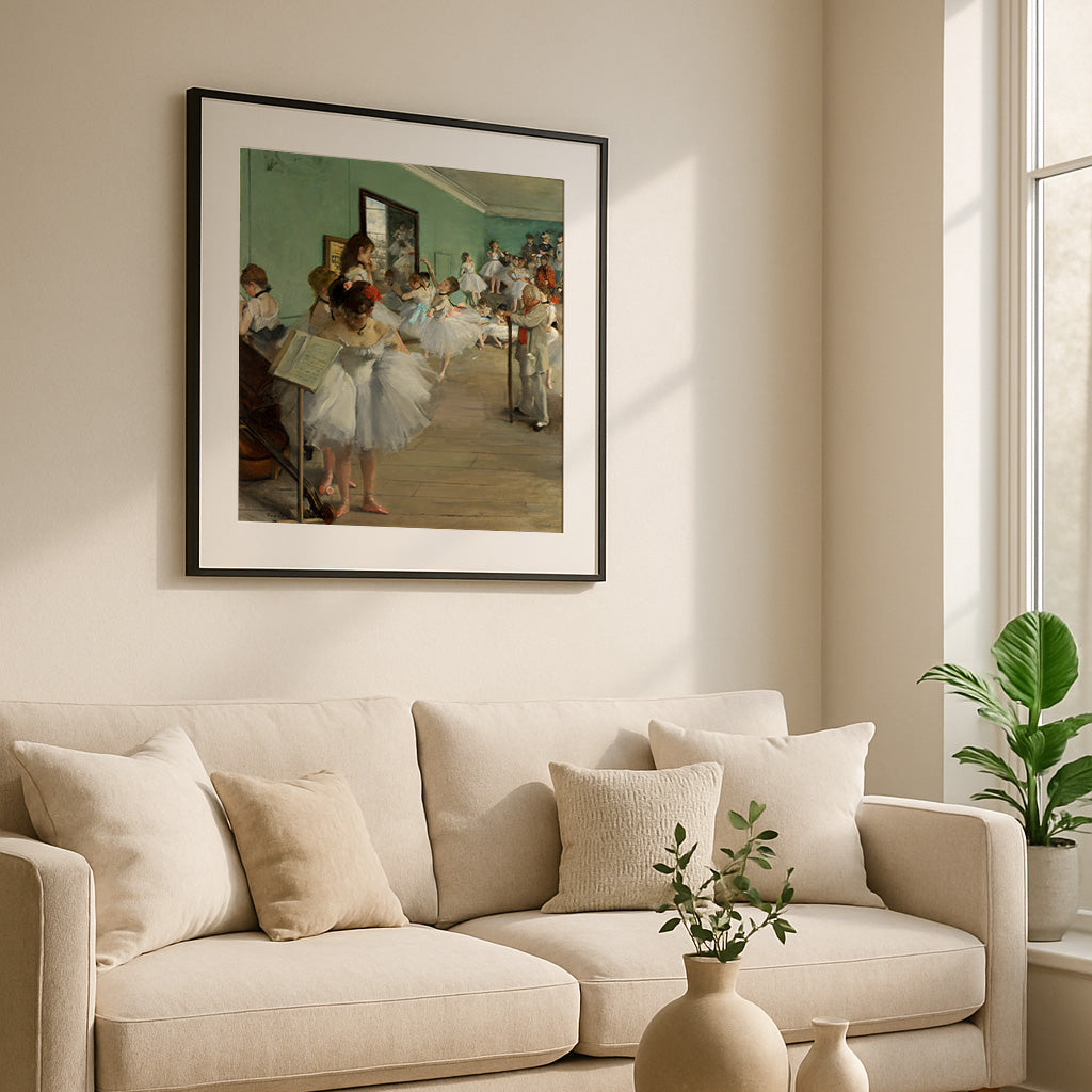 "The Dance Class" by Edgar Degas