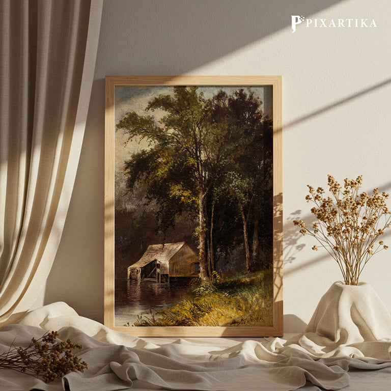 Summer Woodlands – Vintage American Landscape