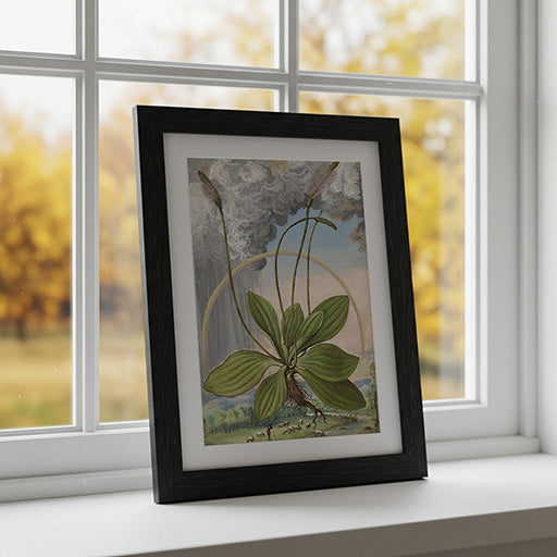 Plantago maior | Vintage Botanical Print