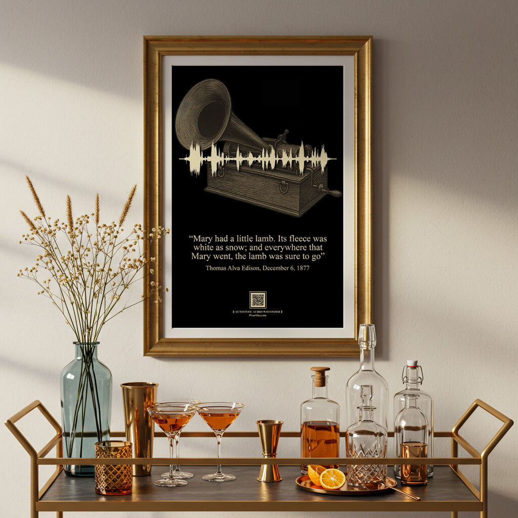"The Mechanism of Memory" | Printable Historic Audio Art