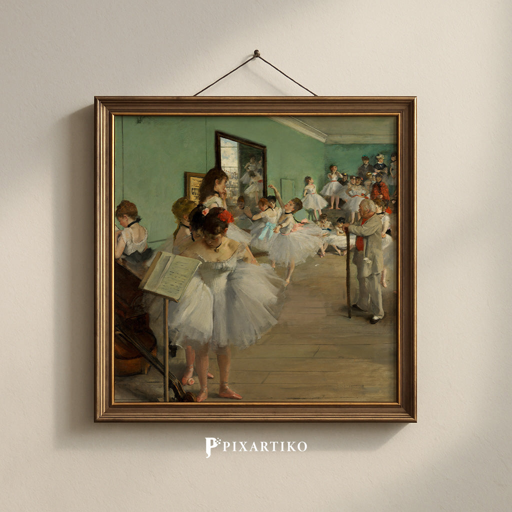 "The Dance Class" by Edgar Degas