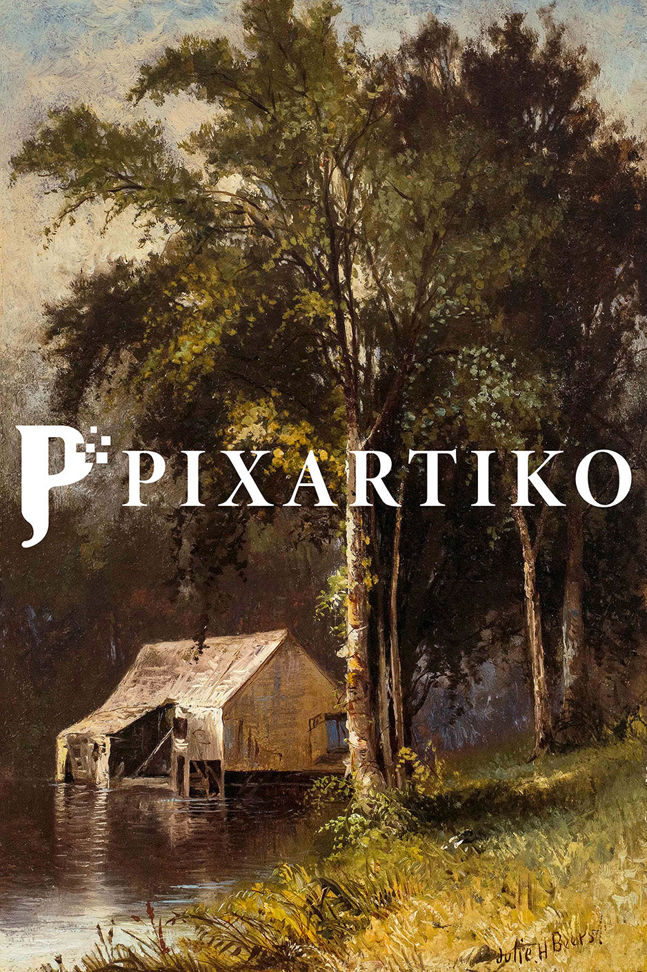 Summer Woodlands – Vintage American Landscape