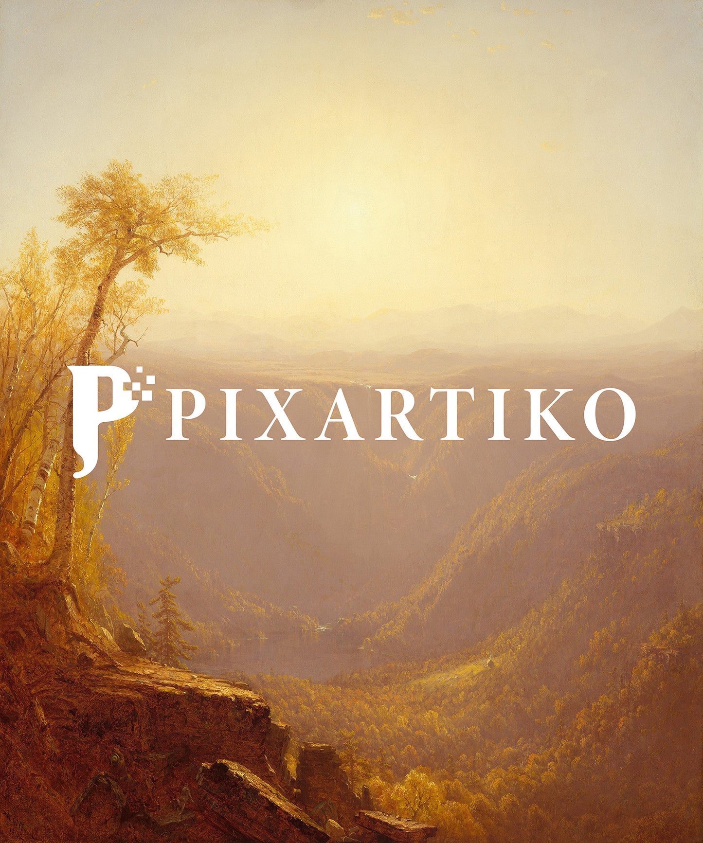 A Gorge in the Mountains (Kauterskill Clove) | Landscape Print