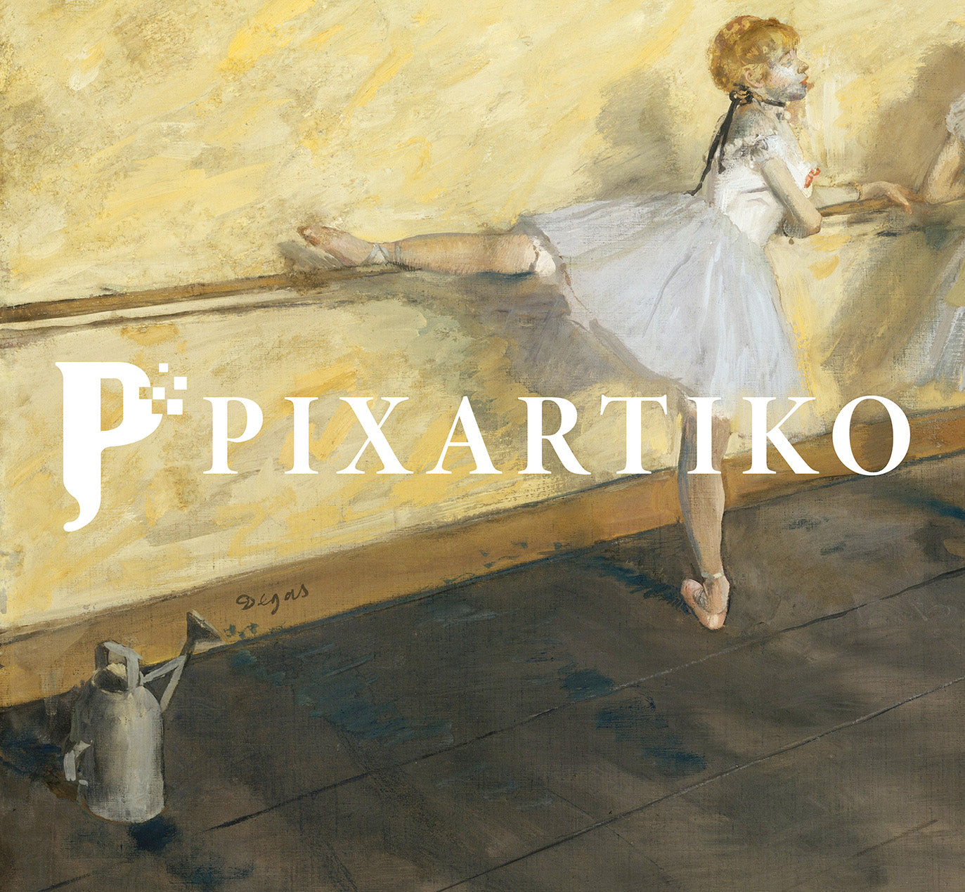 "Dancers Practicing at the Barre" by Edgar Degas
