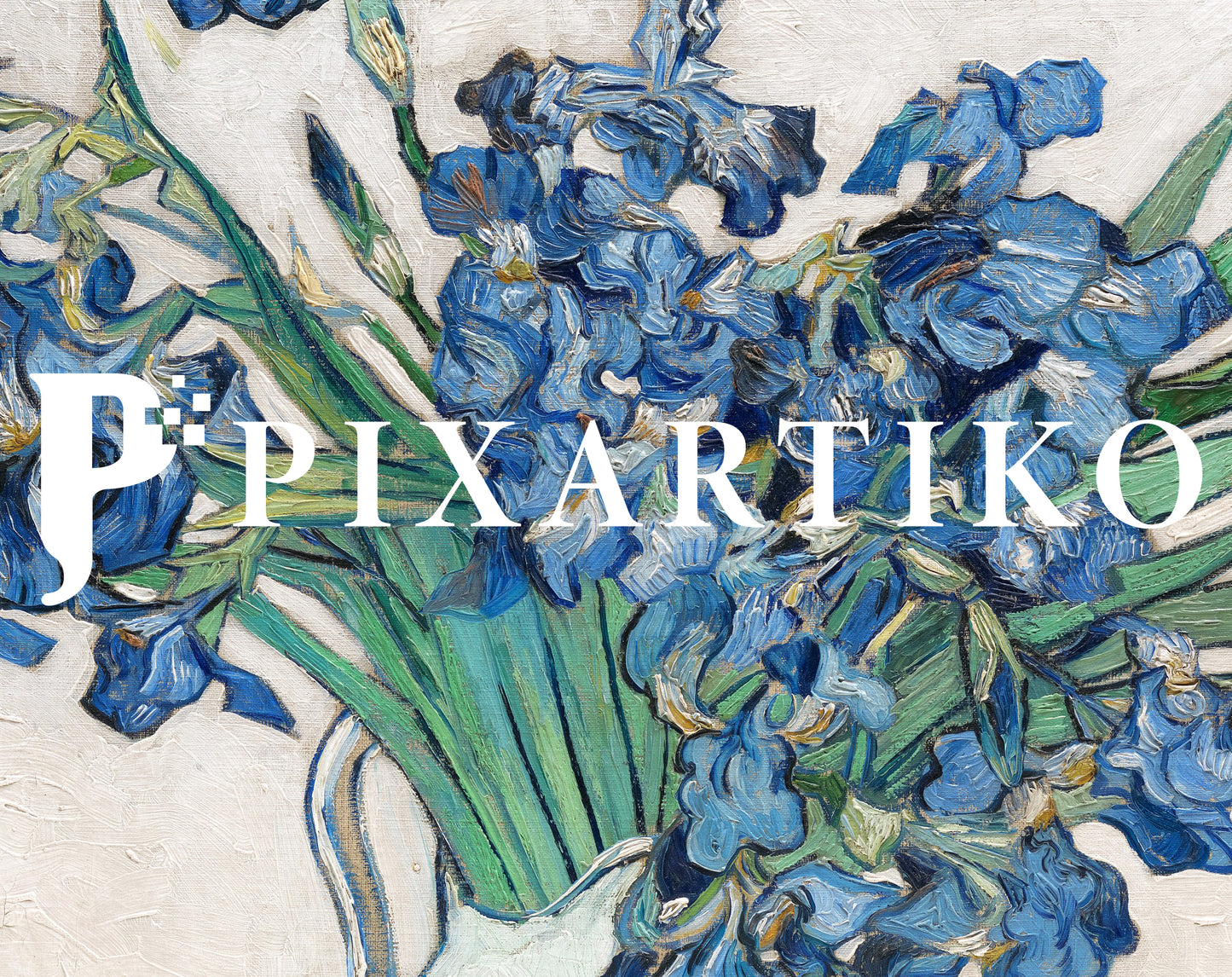"Irises" by Vincent Van Gogh