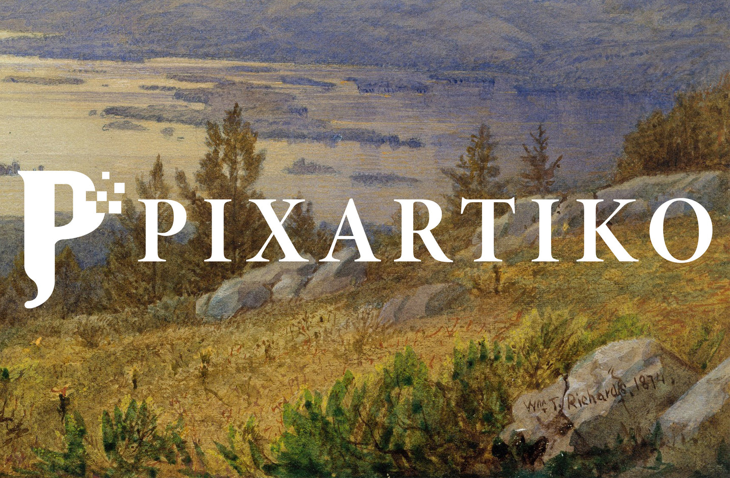 Lake Squam from Red Hill | Landscape Print