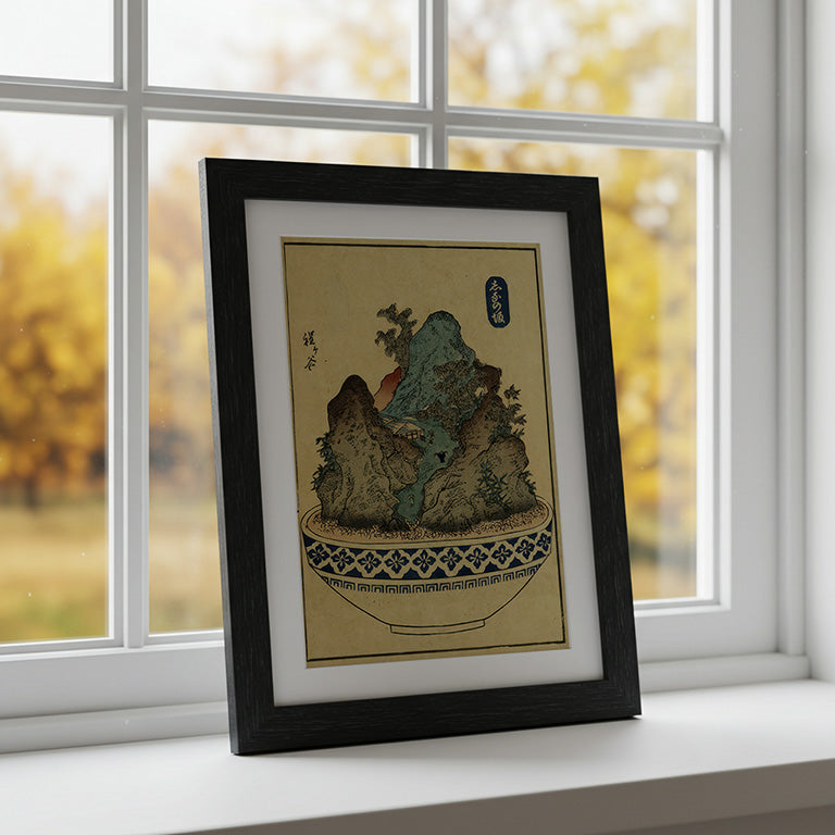 “Fujikawa – Mountain Pass” | Japanese Ukiyo-e Landscape