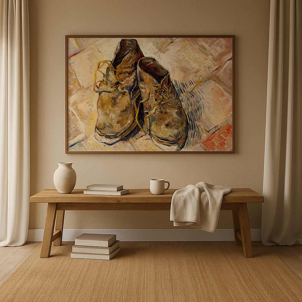 "Shoes" by Vincent van Gogh