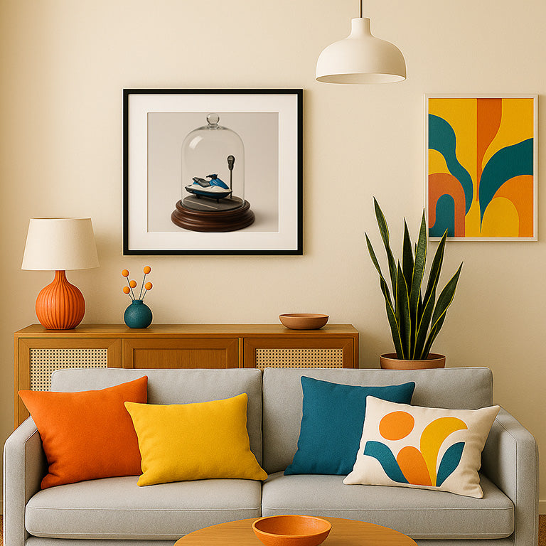 "Urban Island Parking" | Printable Modern Decor Download
