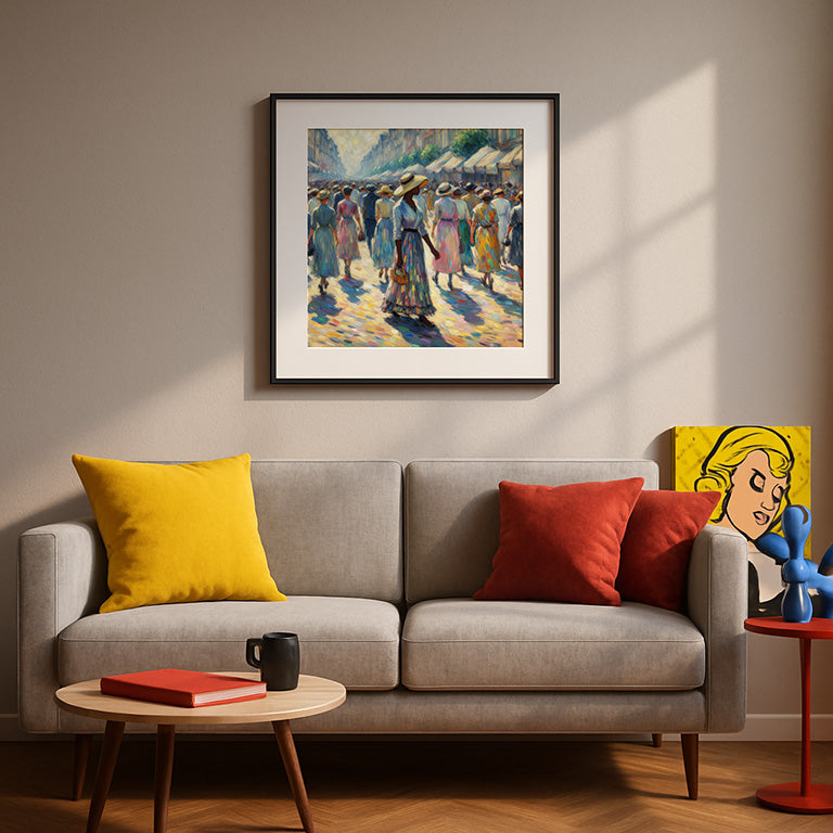 "Sunlit Street Parade" by Pixartika Collective