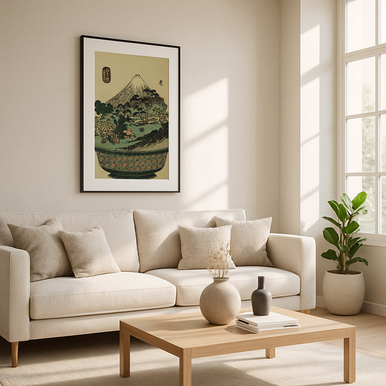 "Hara – Miniature Mt. Fuji" | Japanese Vintage Landscape