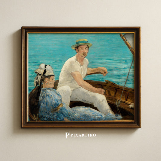 "Boating" by Édouard Manet