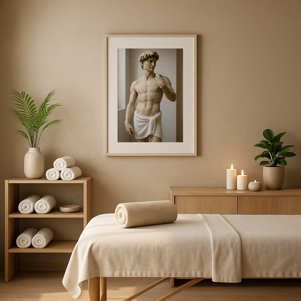 "David's Spa Day" by Pixartika Collective