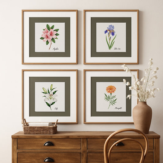 "Floral Gallery Set"