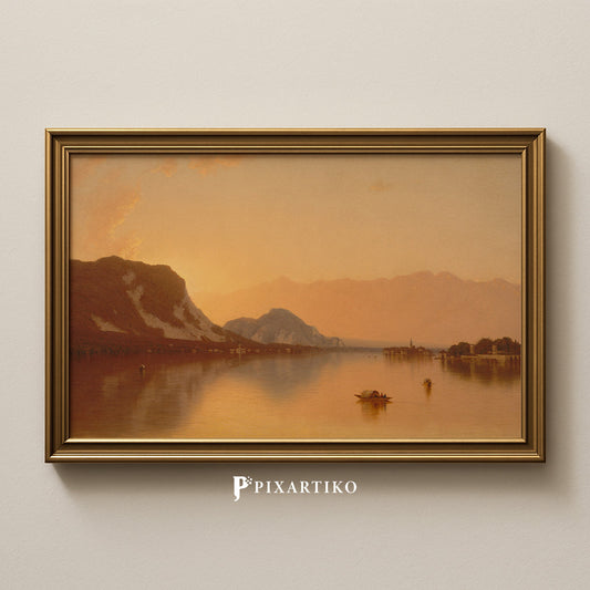 Isola Bella in Lago Maggiore | Vintage Italian Landscape