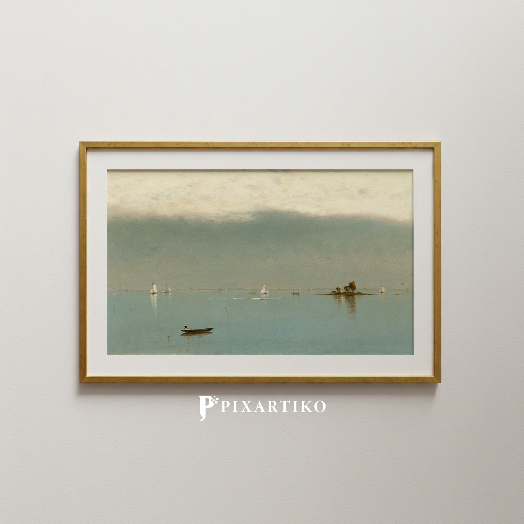 Passing off of the Storm | Serene Seascape Print