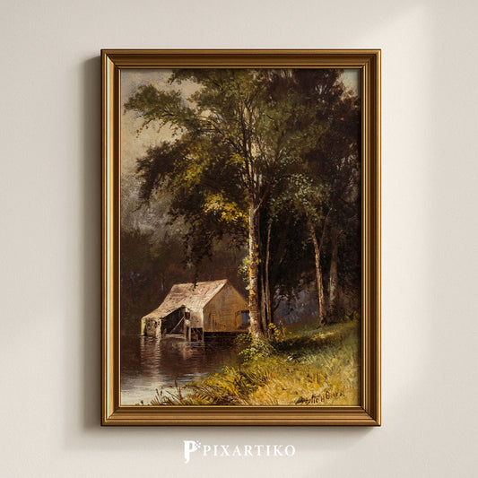 Summer Woodlands – Vintage American Landscape