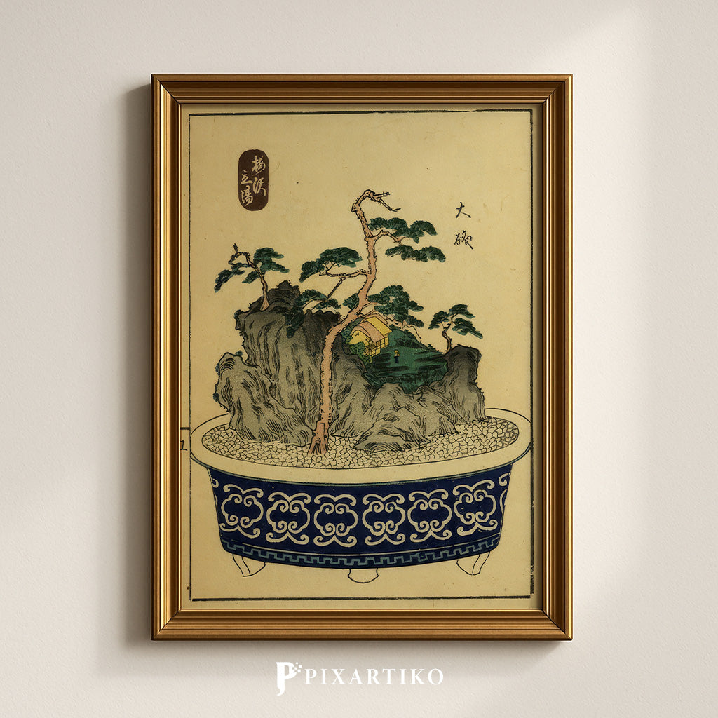 "Ōiso – Serene Cottage" | Japanese Landscape