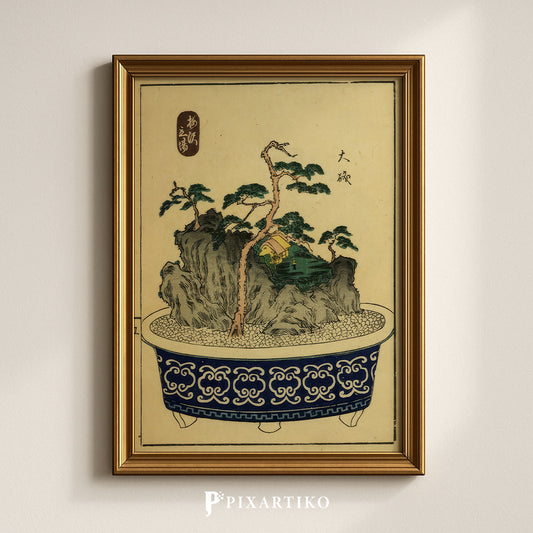 "Ōiso – Serene Cottage" | Japanese Landscape