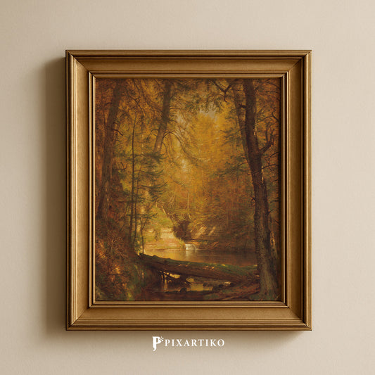 The Trout Pool | Vintage American Landscape