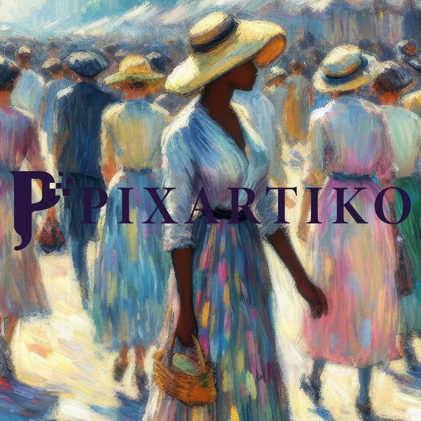 "Sunlit Street Parade" by Pixartika Collective