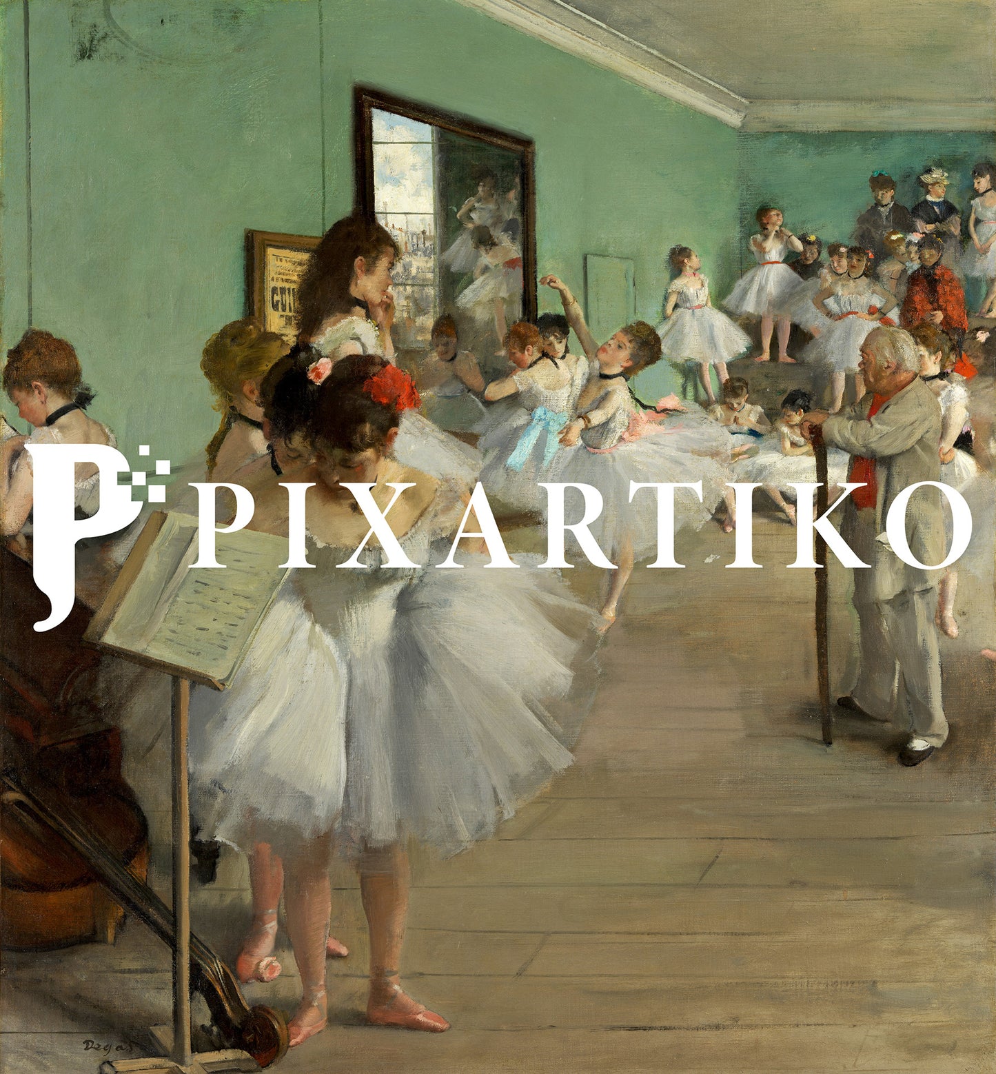 "The Dance Class" by Edgar Degas