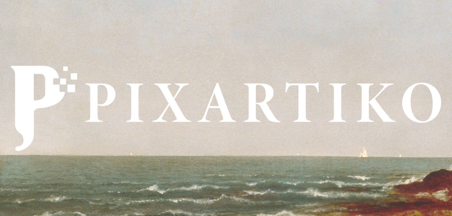 The Sea | Minimalist Seascape Print