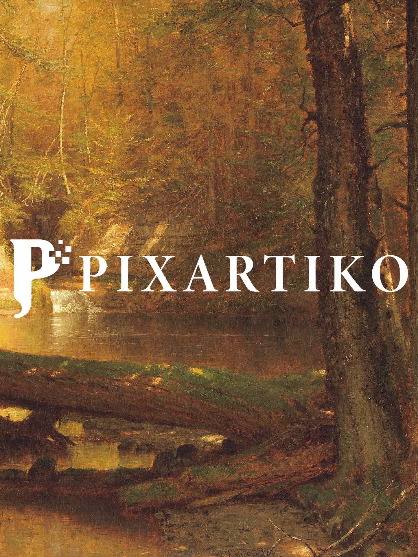 The Trout Pool | Vintage American Landscape